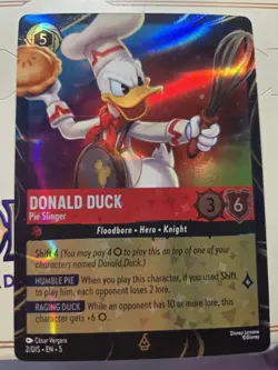 Disney Lorcana Magical Places Stitch Rapunzel Donald Duck EPCOT Promo Cards Set - Image 3