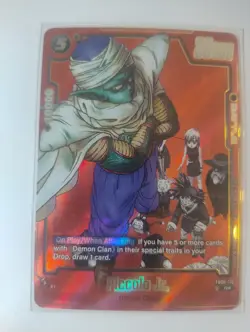 (Piccolo Jr) FB06-113 Alt Art SB01 Dragon Ball Super card Manga Red Fusion World - Image 1