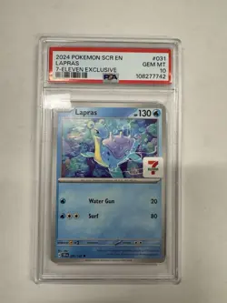 Lapras (7-Eleven Promo) 031/142 Miscellaneous Cards & Products Regular - Image 1