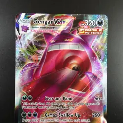Gengar VMAX 157/264 Pokemon Fusion Strike Holo Full Art Card - Image 2