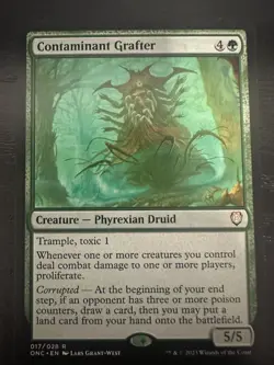 Contaminant Grafter Commander Phyrexia All Will Be One Regular Plus 4 more cards - Image 1