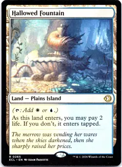 MTG Hallowed Fountain 265 Lorwyn Eclipsed Regular NM - Image 1