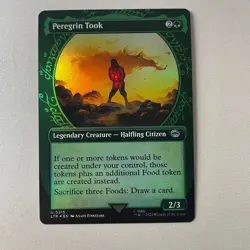 Magic the Gathering LoTR #315 Peregrin Took Showcase Foil - Image 1