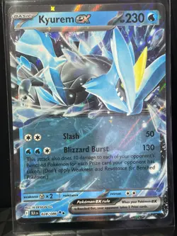 Kyurem Ex 028/086 Double Rare Black Bolt Pokemon TCG - NM/M - Image 1