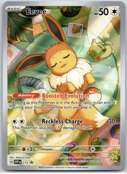 POKEMON TCG EEVEE 173 SVP EN PROMO SCARLET & VIOLET POKEMON - Image 1