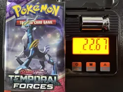 Pokemon Temporal Forces Booster Pack Sealed 22.67g 3.68mm Heaviest! - Image 1