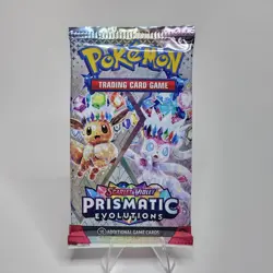 22.66g VERY HEAVY! Prismatic Evolutions Pokemon Factory Sealed Booster Pack - Image 3