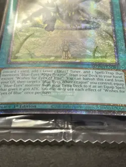 Wishes For Eyes Of Blue | Quarter Century Secret Rare | SEALED! | YuGiOh! - Image 2