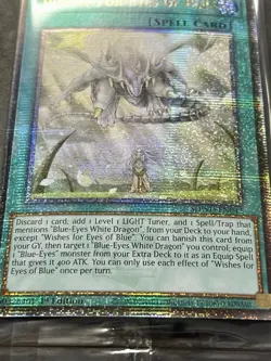 Wishes For Eyes Of Blue | Quarter Century Secret Rare | SEALED! | YuGiOh! - Image 3