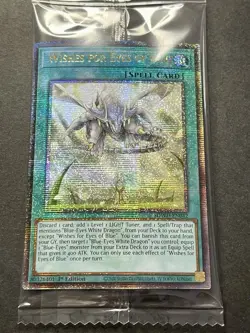 Wishes For Eyes Of Blue | Quarter Century Secret Rare | SEALED! | YuGiOh! - Image 4