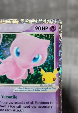 Pokemon TCG card Mew ex 88/92 Celebrations: Classic Collection Holo Nice ! Mint - Image 4