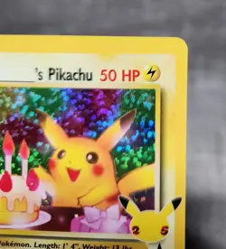 Pokemon TCG card, ______'s Pikachu 24/53 Celebrations: Classic Collection Holo - Image 4