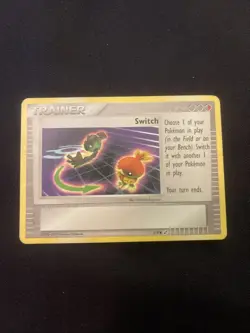 Pokemon Card - Switch Trainer 6/8 - Trading Figure Game - LP-MP - Image 1