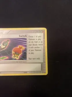 Pokemon Card - Switch Trainer 6/8 - Trading Figure Game - LP-MP - Image 3