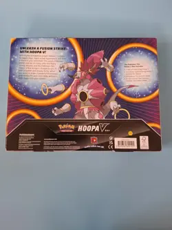 Pokemon Hoopa v Box Fusion Strike Trading Card Game New and FACTORY SEALED - Image 2