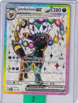 Umbreon ex - 176 - SV: Scarlet & Violet Promo Cards - Image 1