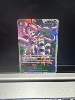 Perona OP14-033 SR | NM | The Azure Sea's Seven | One Piece TCG | English Card - Image 1