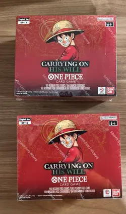 ✅ One Piece OP-13 CARRYING ON HIS WILL - Booster Box 24 Packs ENG SEALED 🇬🇧 - Image 5