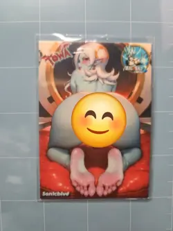 Towa Custom Glow In The Dark Waifu Card Fan Art - Image 1