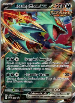 Roaring Moon ex SV: Scarlet & Violet Promo Cards 067 NM - Image 1
