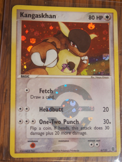 Pokemon 2004 Pokemon Fire Red Leaf Green Kangaskhan foil card, mint condition - Image 1