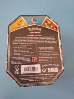 FLAREON POKEMON TIN NEW SEALED mint condition RARE TCG trading card game tin - Image 2