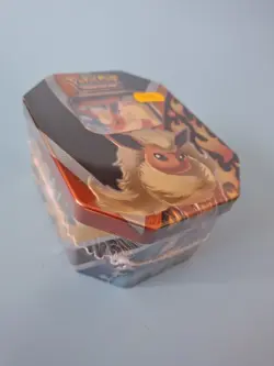 FLAREON POKEMON TIN NEW SEALED mint condition RARE TCG trading card game tin - Image 3