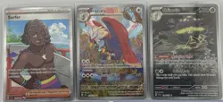 Pokemon TCG Surging Sparks - Illustration Rare Lot (3 Cards) NM - Image 1