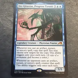 Jin-Gitaxias, Progress Tyrant - 59 NEO: Kamigawa: Neon Dynasty M Normal NM - Image 1