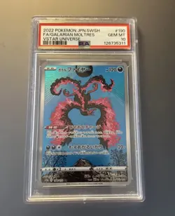 PSA 10 Galarian Moltres 190/172 GEM MINT S12a Shinji Kanda Japanese Pokemon Card - Image 1