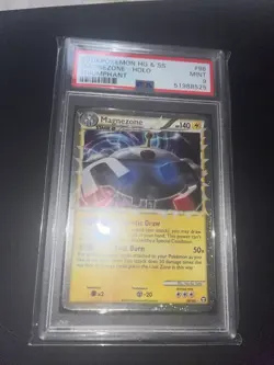 Magnezone PRIME 96/102 Holo Triumphant Pokemon Card PSA 9 MINT - Image 3
