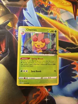 Pokemon TCG Cherrim SWSH088 Battle Styles Pre Release Promo - Image 1