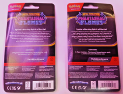 Pokemon Phantasmal Flames Checklane Blister Set of 2 Packs Cottonee / Whimsicott - Image 2