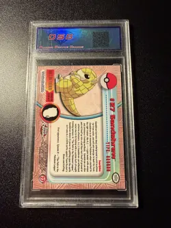 2000 TOPPS CHROME POKEMON T.V. #27 SANDSHREW PSA 9 - Image 3
