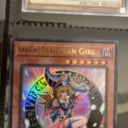 *** DARK MAGICIAN GIRL *** 1ST EDITION HOLOGRAPHIC ULTRA RARE LDS3-EN082 YUGIOH! - Image 2