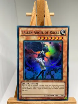 Fallen Angel Of Roses - Super Rare 1st Edition PRC1-EN010 - LP - YuGiOh - Image 1