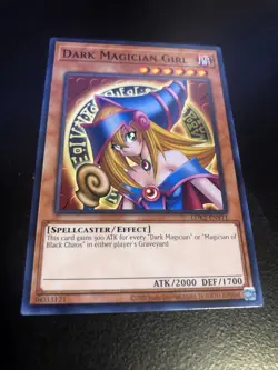 Yugioh Dark Magician Girl LDK2-ENY11 Common 1st Ed NM - Image 1