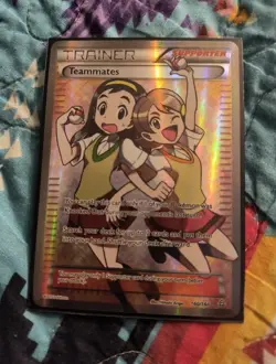Pokemon Trainer Card Teammates Primal Clash Holo Full Art XY Series 160/160 - Image 1
