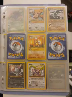 VNT Neo Pokemon Cards and Original Binder Bundle Including Holos - Image 3