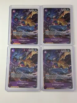 Trafalger Law P-093 Illustration Box Vol. 6 Promo 4 Card Play Set Lot One Piece - Image 1