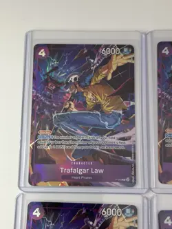 Trafalger Law P-093 Illustration Box Vol. 6 Promo 4 Card Play Set Lot One Piece - Image 2