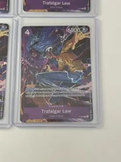 Trafalger Law P-093 Illustration Box Vol. 6 Promo 4 Card Play Set Lot One Piece - Image 5