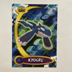 Kyogre Pokemon Advanced Challenge Topps TCG Card 2004 #37 - Image 1