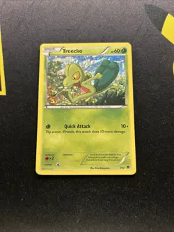 Treecko 1/12 LP/EX -Vintage Holo Pokemon Card- McDonald’s (7q) - Image 1