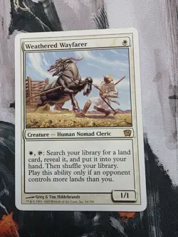 Weathered Wayfarer MTG 9th Edition - Magic the Gathering - Image 1