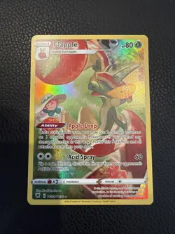 Flapple - TG02/TG30 - Pokemon Astral Radiance Sword & Shield Holo Rare Card NM - Image 1