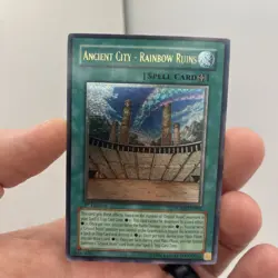 Yu-Gi-Oh Ancient City - Rainbow Ruins FOTB-EN045 1st Edition Ultimate Rare LP - Image 1