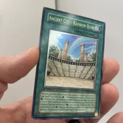 Yu-Gi-Oh Ancient City - Rainbow Ruins FOTB-EN045 1st Edition Ultimate Rare LP - Image 2