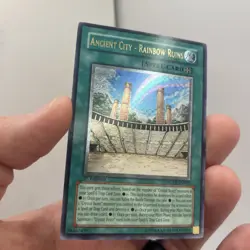 Yu-Gi-Oh Ancient City - Rainbow Ruins FOTB-EN045 1st Edition Ultimate Rare LP - Image 3