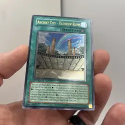 Yu-Gi-Oh Ancient City - Rainbow Ruins FOTB-EN045 1st Edition Ultimate Rare LP - Image 5
